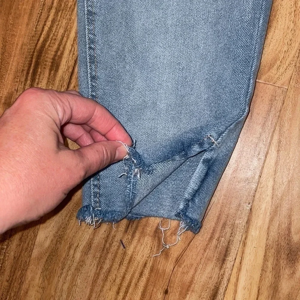 Kensie women’s jeans 32 14 vintage luxe cropped stretch ankle pants blue denim